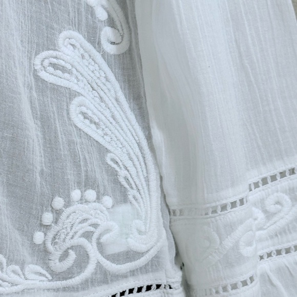 LILLY PULITZER TOP SHIRT BLOUSE WHITE SIZE SMALL NEW WITH TAGS SEE PICS - Picture 3 of 14